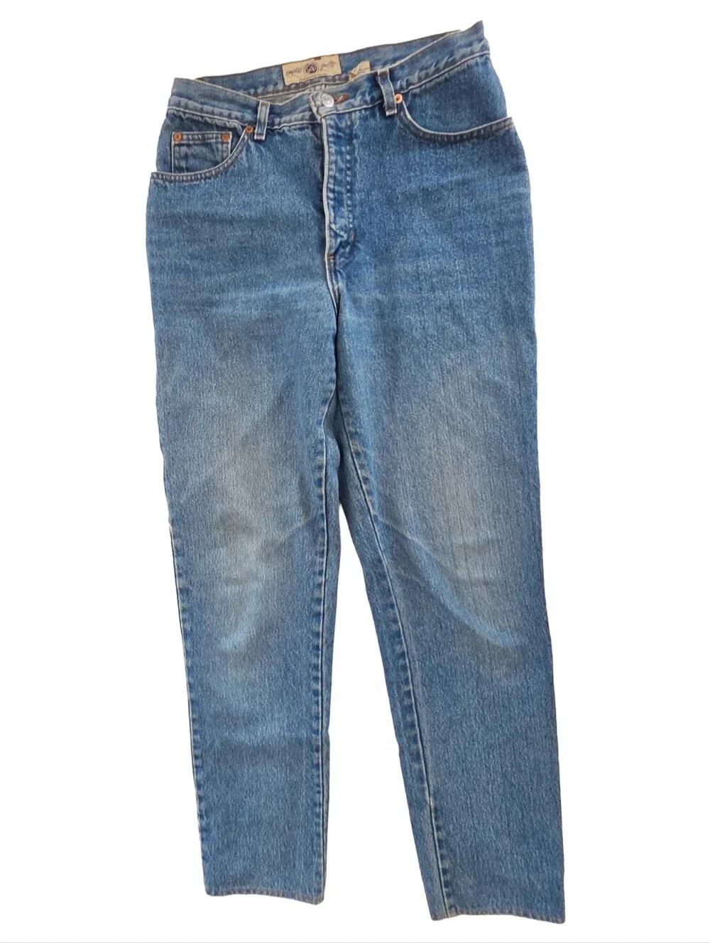 Vintage 80s GAP Stonewash Tapered Straight Leg 11/12